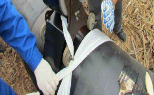 加强级聚乙烯胶粘带防腐层施工方案